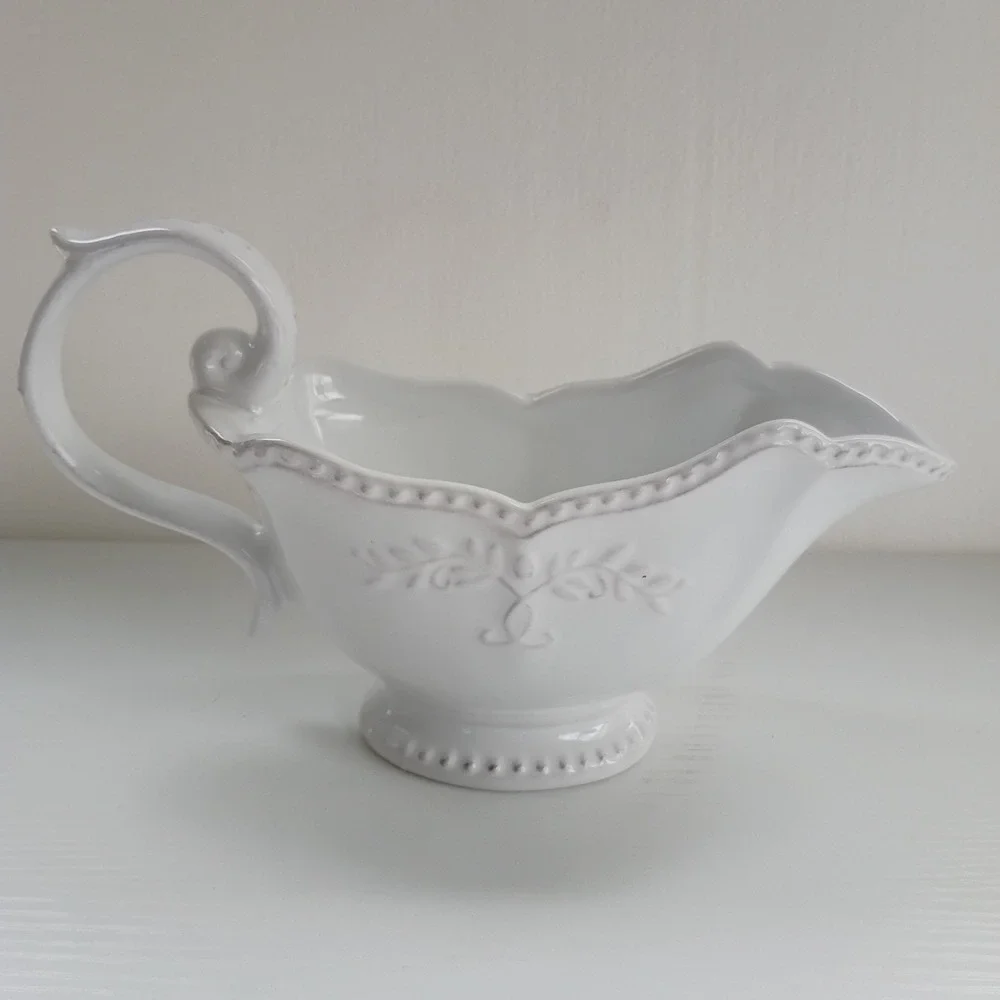 1 Piece Tabletops Gallery Timeless Design Le Provence Stoneware Gravy Boat
